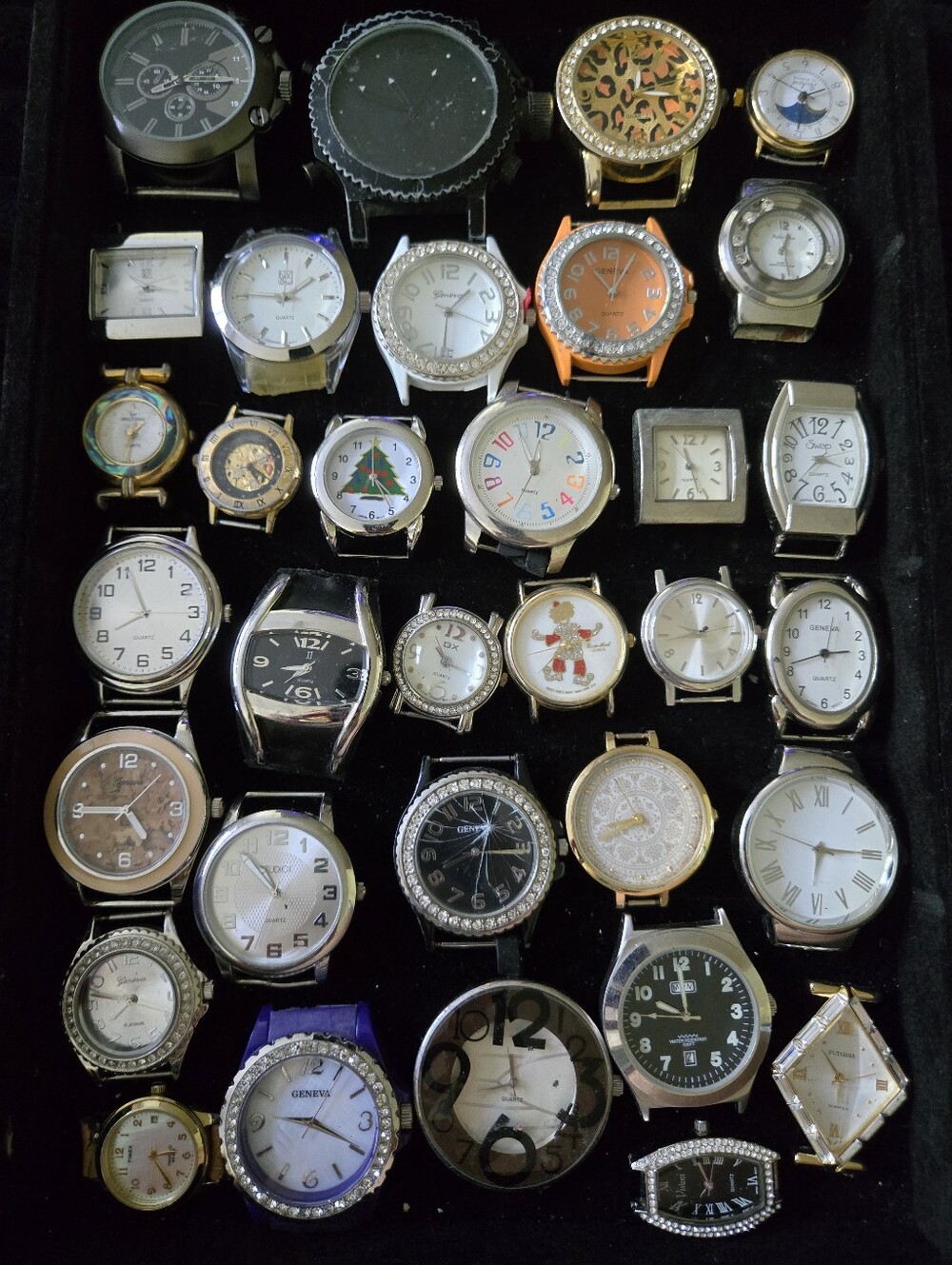 Watch Parts Craft Repair Broken Repurpose Vintage Fair Condition As Is Lot 1L